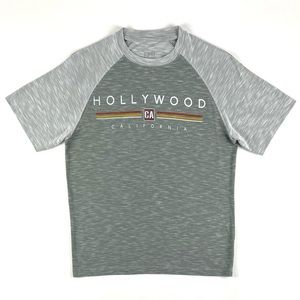 EMI Sportswear Hollywood California Grey Graphic Tee
